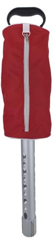 Proactive Sports Zip-Up Golf Ball Shag Bag (Red), 6.5 (SSB001-RED)