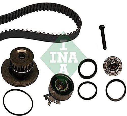 INA 530 0004 30 Wasserpumpe + Zahnriemensatz Zähnezahl: 19 19 mm mit Anbau-/Befestigungsmaterial Kompatibel mit OPEL Astra G CC T98 Corsa B Schrägheck S93 Astra G Caravan T98 Astra F CC T92 | 530 0004 30 passend für Daewoo Nexia Astra Combo