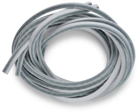 Cordones de Cuero para Zapatos, Botas, Botas 120cm, Color blanco., 120