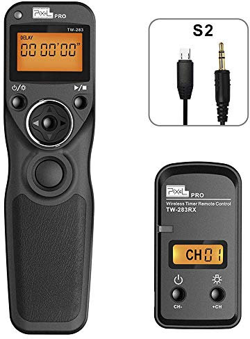 Kabellose Fernbedienung, digital, kompatibel mit Sony, Pixel TW-283 S2, 2,4 GHz, Fernauslöser, kompatibel mit Sony-Kameras