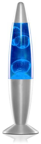 InnovaGoods Lavalampe blau, IG114802