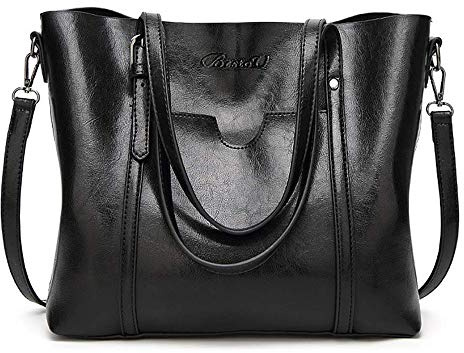 BestoU Sac a Main Femmes Cuir Bandoulieres Grand Sacs Porte Cabas