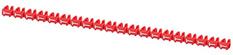 Aexit 20 Unids Letras T Red Cable Etiquetas Marcadores Rojo para (model: L9060VIX-8708MQ) 4.0-6.0mm Dia Cable
