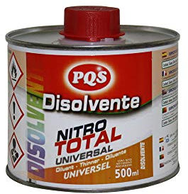 Pqs Disolvente Pqs Nitro Total 1/2 L 6 Unidad 100 ml