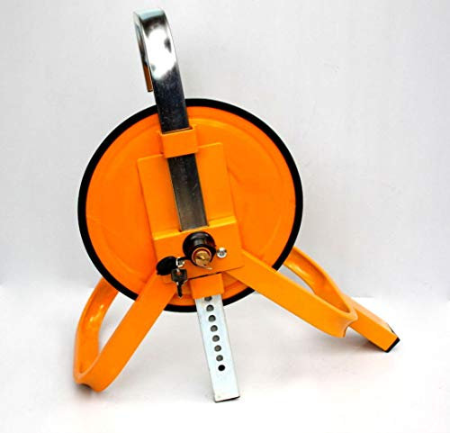 p4U Antivol de remorque 13 à 15 pouces Antivol Sécurité Sabot de roue Sabot de protection