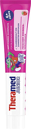 Theramed Zahncreme, Junior Erdbeer, 75 ml