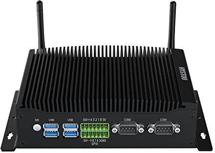 HYSTOU Industrial Mini PC Windows 11pro, 16GB DDR4 512GB SSD, i5-10210U(up to 4.2GHz) 4 Cores 8 Thread Small Desktop Computers, 4K Triple Display, WIFI2.4G+5.0G, TPM2.0