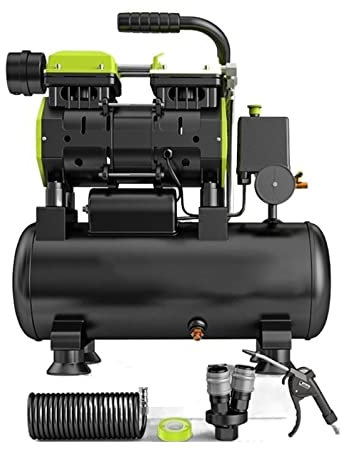 Compresor de aire silencioso sin aceite de 220V, compresor de aire portátil de 12/30/50L, pintura en aerosol, bomba de aire de alta presión, compresor de aire for coche JIYAMI'EN EL (Color : 12L)