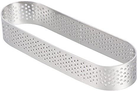 DECHOUS 3 Pcs Fruit Tart Pan Cake Ring Mold Mousse Mould Tartlet Mould Easy to Release Dishwasher Safe Stainless Steel
