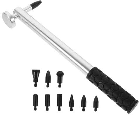 Mobestech Dellenreparaturset Auto Mit Aluminiumhammer Und Präzisionsköpfen Vielseitiges Repair Set Für Hagelschäden Einfach Zu Bedienende Karosserie Reparaturwerkzeuge Für Dellen Aller