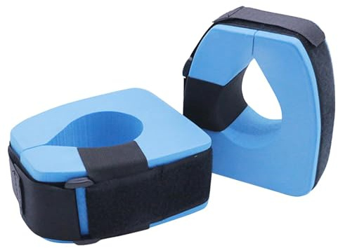Brazo Flotante para Piscina, Flotador de Piscina, Brazalete de Flotante, Brazalete de Tobillo acuático con Tira Adhesiva extraíble, Accesorios de Piscina para Entrenamiento de natación y