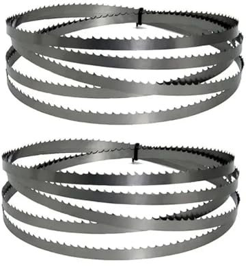 Lot de 2 lames de scie à ruban SK5 2240, 2240 mm, for scie à ruban à bois, machine à bois, charpentier, 2240, 6,35 x 0,35 mm, 6 TPI(14 TPI)