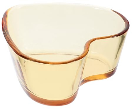 VALICLUD Love Steamed Egg Bowl Heart Shaped Glass Bowl for Baking and Serving Household Egg Steamer Glass Steamed for Dishes and Kitchen Use