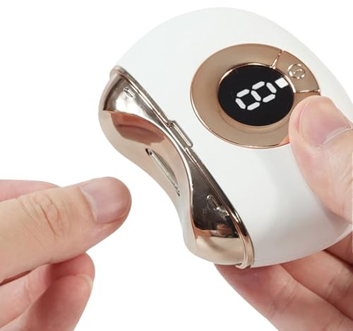 Yplkm Coupe-Ongles Électrique Pour Orteils - Tondeuse Rechargeable Avec Réservoir À Rognures,Coupe-Ongles Bébé Outils De Manucure Automatiques - pour Ongles de Pieds et de Mains Bébé Adultes Seniors