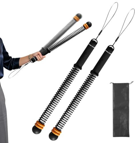 Verstellbares Battle Rope, Seillose Kampfseile, Tragbare Gewichtete Seile Ohne Seil, Mit Anti-Rutsch Griff, Platzsparendes Hausgymgerät Für Ganzkörperworkout & Fettverbrennung, Für Männer & Frauen