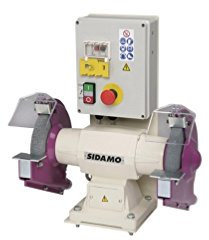Touret à meuler avec frein 126 FR D. 200 mm - 400V 750W - 20113034 - Sidamo