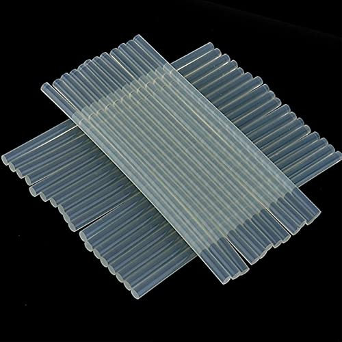 HNGM Klebesticks Hohe Viskosität 20 stücke 7 x 100mm Nicht toxisch Eva Klare heiße Schmelzkleberkleber für Heißkleber-Gun-Kleber-Handwerksalbum DIY. Klebstoffreparatur an