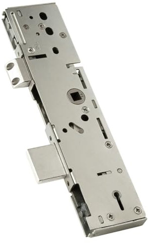 FixRello Premium Multipoint - Serratura a leva per porta, entrata da 35 mm, centri PZ 92 mm, senza maniglia, compatibile con mandrino diviso, ricambio resistente per porte in PVC e legno