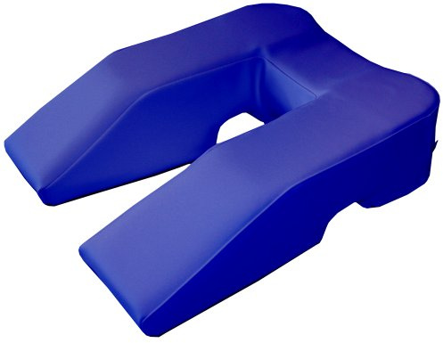 Nudischer - Cuscino a U per massaggi e terapie, rivestimento in similpelle Skai, vari colori