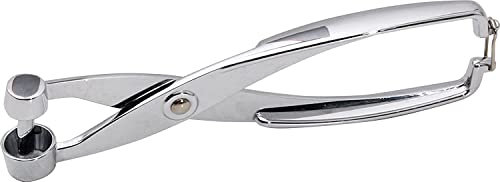 Pedrini Gadget Snocciolatore per Ciliege ed Olive, Zama, Argento