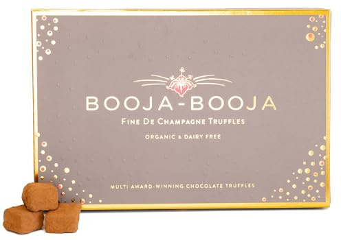 Booja - Booja, Fine de Champagne Gift Box | Vegan Chocolate Truffles, 184g