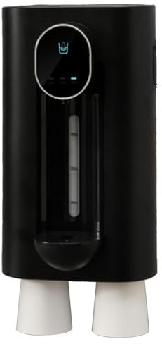 Dispensador de bebidas de licor - Dispensador para vasos de alcohol | Dispensador de vino para bebidas alcohólicas | vertedor de licor con 2 tazas magnéticas - Dispensador pequeño de 540 ml | Distr
