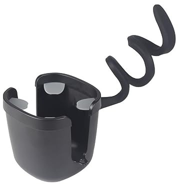 Portavasos ajustable para cochecito, organizador de botellas para cochecito, silla de ruedas, andador, soporte para bebidas