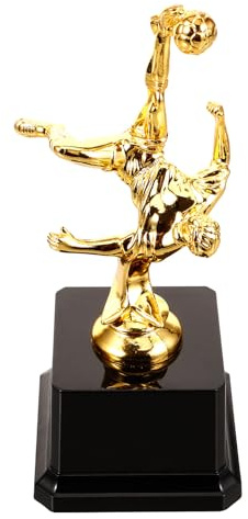 Kisangel Trophée De Football, Exquis pour Athlète Trophée Souvenir Décoratif pour Compétitions Et Événements Sportifs Cup pour Célébrations Et Décorations De Table