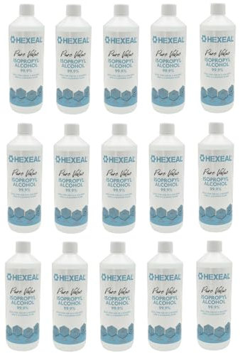 Hexeal Pure Value 99.9% Isopropyl Alcohol 15L – Sanitising & Cleaning