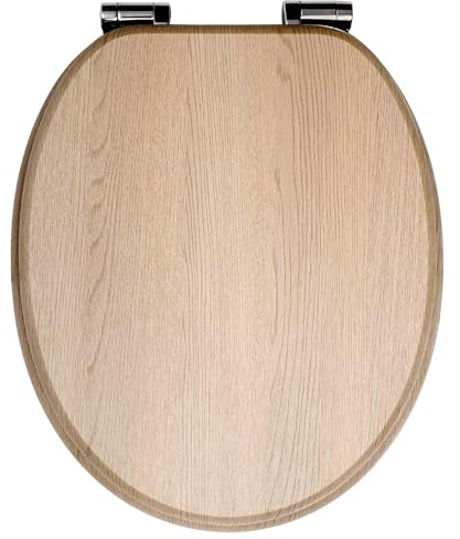 SEPIO WC-Sitz, Model 401, Holz, Beige, Absenkautomatik