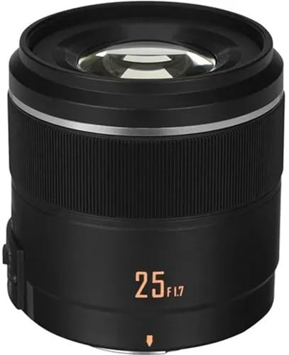 Compatible for Micro Four Thirds YN17/25/42.5mm F1.7M Prime Lens AF/MF Switch Autofocus Camera Lens(YN25mm F1.7M)
