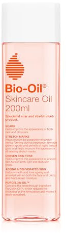 Bio Oil Body Skin Care Oil (200ml) - Firming Skincare That Reduces Appearance Of Stretch Marks & Scars - Grease Free Moisturiser Lotion - With Vitamin E & Vitamin A