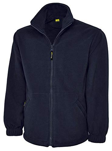 Ladies Full Zip Classic Fleece Jackets Sizes 8 to 30 by MIG - Suitable for Work & Leisure (14 / M - Medium, Navy Blue)