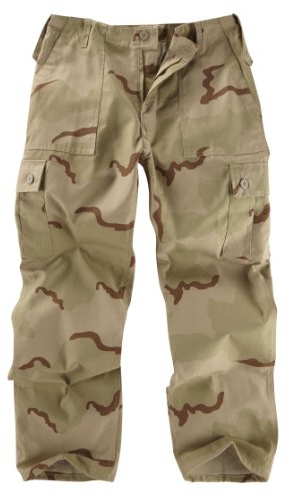 Army and Outdoors 6 Pocket Camouflage Combat Cargo Trousers - USA Three Colour Desert (34)