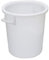 Ramboo PRO Mr Bucket Man Plasterers Mixing bucket 50L or 2 bag mix White