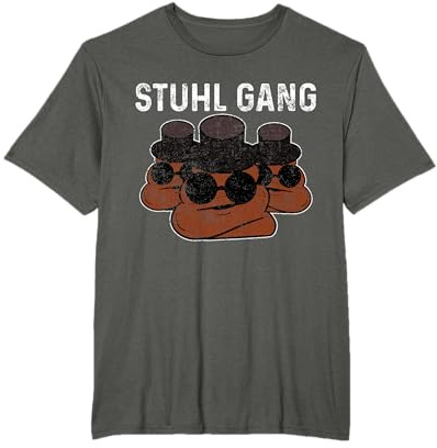 Kackhaufen Kacke Stuhl Gang Haufen Kot T-Shirt