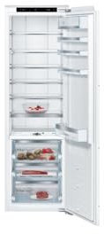 Bosch KIF81PFE0 Série 8 - Réfrigérateur encastrable - 177,5 x 56 cm - 289 l - Charnière plate - Fabriqué en Allemagne - VitaFresh Pro - 3 fois plus de fraîcheur - Éclairage LED uniforme