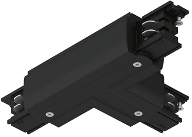 Paulmann 91381 Schienensystem ProRail3 Verbinder T-Stück Rechts 167,5x101mm max. 3.680W Schwarz Schienensysteme Deckenschiene Metall, Kunststoff
