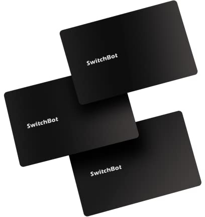 SwitchBot WLAN Smart Lock Pro mit Touchscreen-Tastatur, Türriegelschlösser, Smartes Türschloss, Elektronisches Türschloss, Türöffner per App, Fingerprint, Code, Alexa, unterstützt Matter (Card)