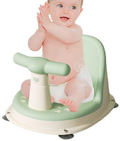 WEITING Siege De Bain Pour Bébé | Chaise Bébé Antidérapante | Siège De Support De Bain Pour Bébé | 6 à 18 Mois, 36,5x29x20cm