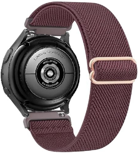 Elastico Nylon Cinturini di Ricambio per Garmin Venu 2S/Vivomove 3S/Vivoactive 4S, Forerunner 255S/265S, 18mm Sport Bracciali Cinturino per Huawei Watch GT 5 Pro 42mm/GT 5/GT 4 41mm