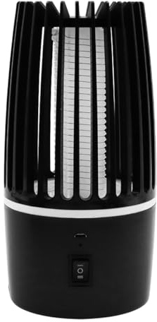 Tiardey Electric Mosquito Killer, Bug Zapper, Mosquito Killer Lamp, USB Mosquito Eradicator Insektsdödare flugfälla med fälllampa för sommarresa, camping, svart