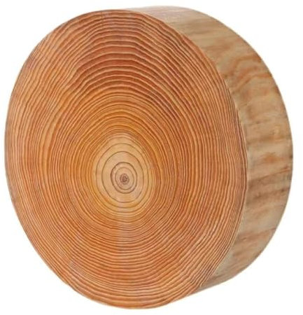 Tabla De Picar Redonda Madera De Pino Para Uso Doméstico Y Hotelero Adecuada Para Picar, Trinchar Y Picar Huesos(47.5 * 7cm)