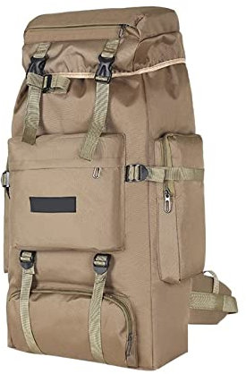 HSSMEUR Jagdrucksäcke, Outdoor-Rucksack mit großer Kapazität, militärischer taktischer Rucksack, Reise-Camping-Trekking-Wander-Klettertasche (D)