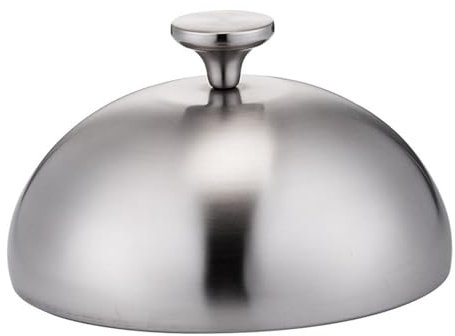 MagiDeal Copertura per Hamburger, Multiuso, utensile per Barbecue, Cupola per Piastra, Cupola per Fusione di Formaggio, per Cottura a Vapore di bistecche, 30 Cm