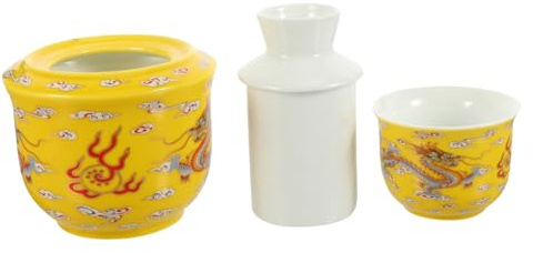 OFFSCH Wine Warmer Antique Style Cups Mugs Liquor Drinking Cups Tea Party Accessory