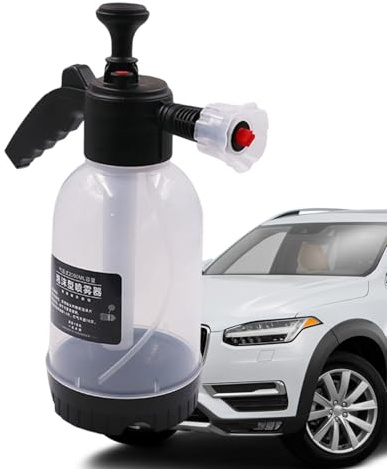 Spruzzatore di schiuma per auto, per schiuma, pompa portatile per lavaggio auto, annaffiatoio in schiuma | Pompa a pressione manuale ad alta pressione per interni ed esterni irrigazione pulizia