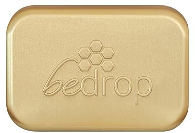 bedrop Seifendose Seifenbox Seifenschale aus Aluminium für festes Shampoo & Handseife mit Abtropfgitter, schützt vor Feuchtigkeit und Schmutz, rostfrei & wasserdicht für zu Hause und unterwegs