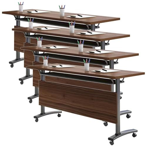 Rechteckiger Konferenztisch, Büromöbel, Feste Höhe, Bürotisch Holz Seminartisch Besprechungsraum Tisch Studie Schreiben Drucker Schreibtisch für kleinen Raum