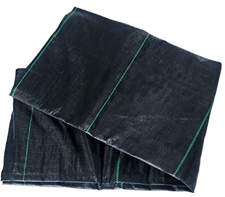 UKCOCO Telo Antierbacce Resistente per Giardino Tessuto da Giardino per Copertura del Terreno Pacciamatura Bloccante per Aiuole e Sentieri